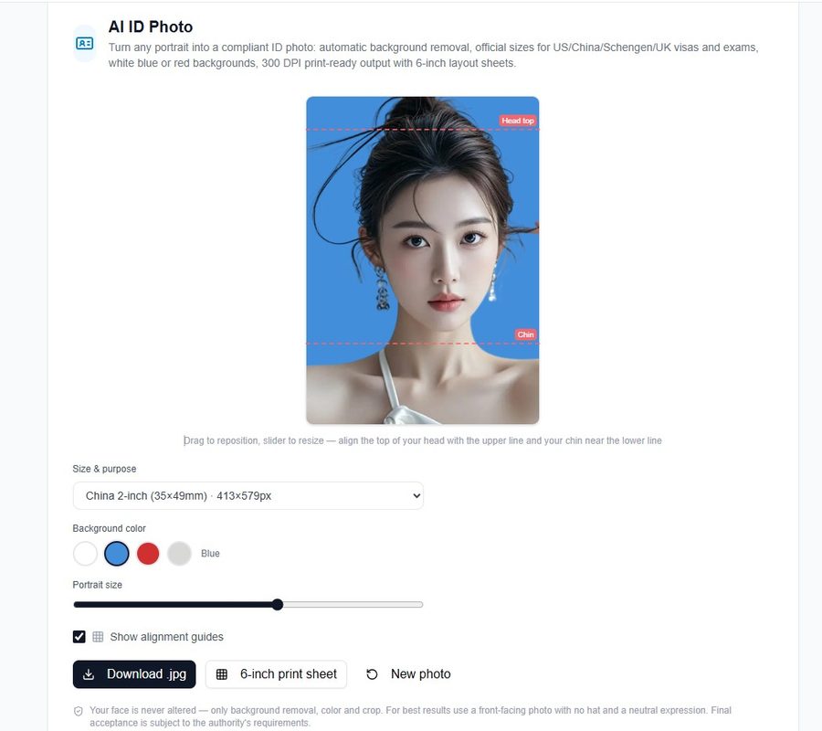 How to Make a Compliant ID Photo Online in 3 Minutes